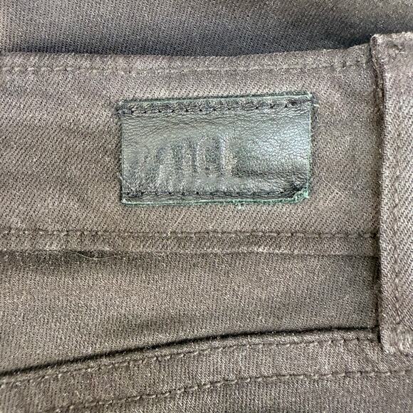 Paige Jeans Women's 25 (2) Black Verdugo Ultra Skinny Skater Girl Goth Preppy - Picture 6 of 14